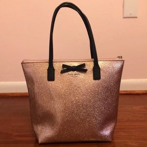 Kate spade pink sparkly bag